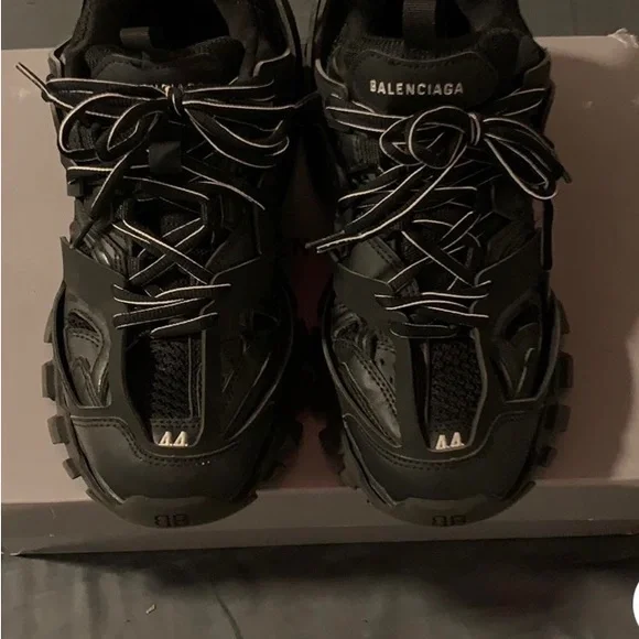 Balenciaga | Shoes | Balenciaga Black Sneakers Rugged Sole  display picture 1